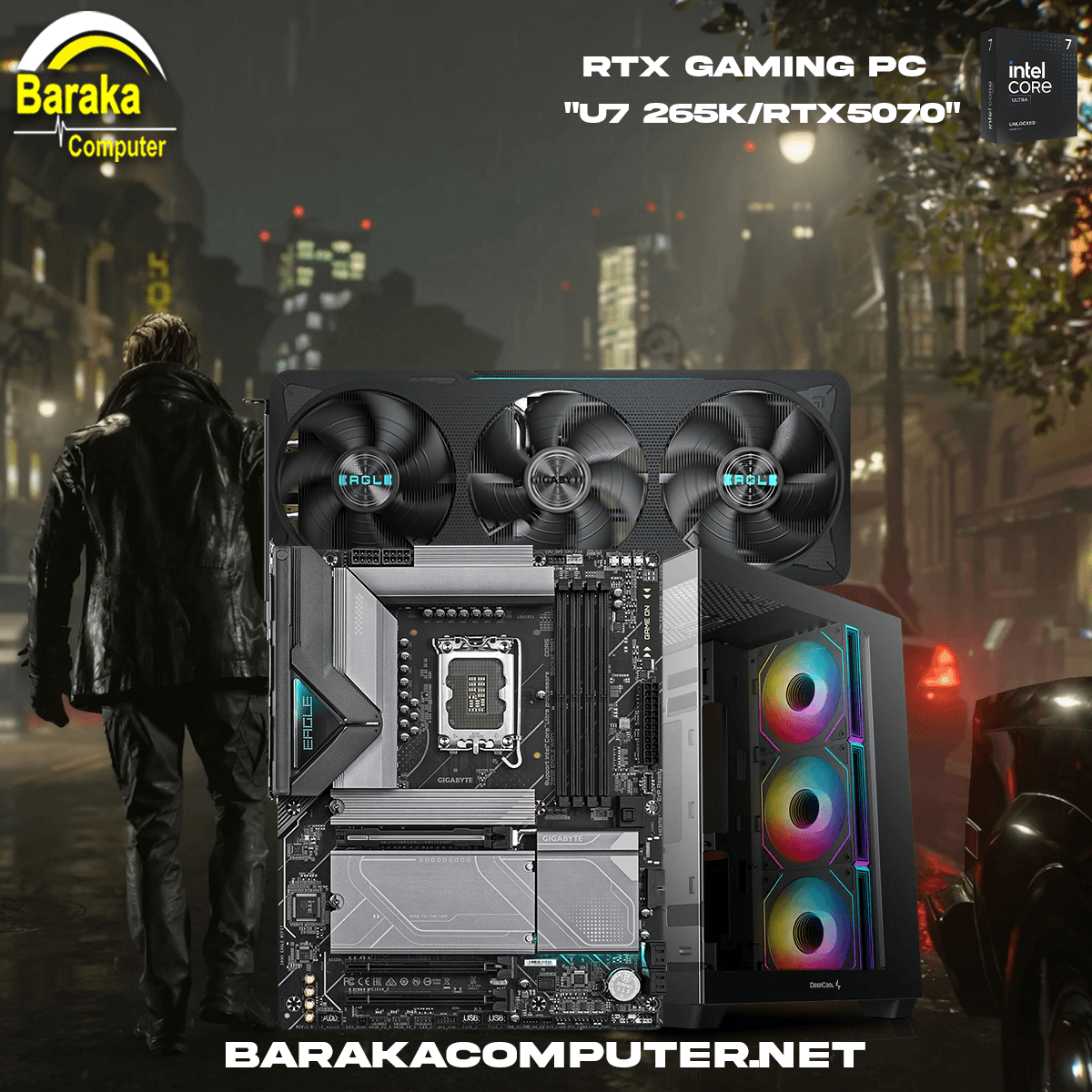 “5070/265KF/Z890″RTX GAMING PC