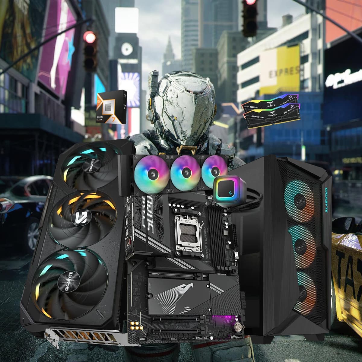 “5080/9800X3D/X870″RTX GAMING PC