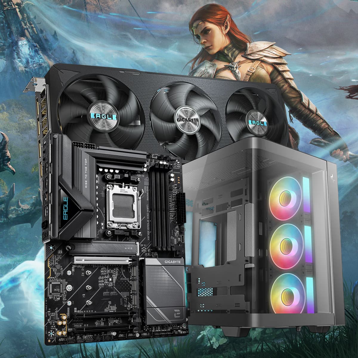 “5070/9700X/X870E″RTX GAMING PC