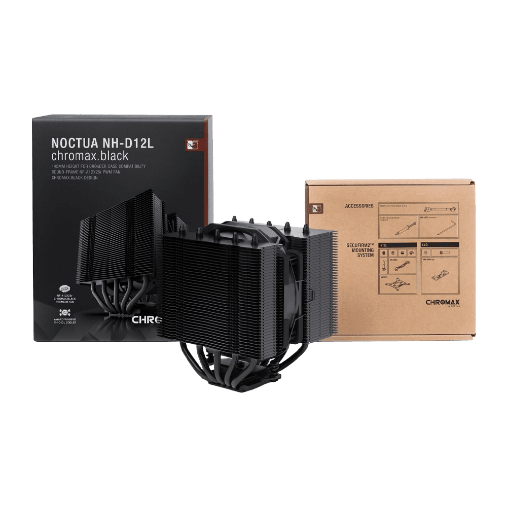 Noctua NH-D12L chromax.black