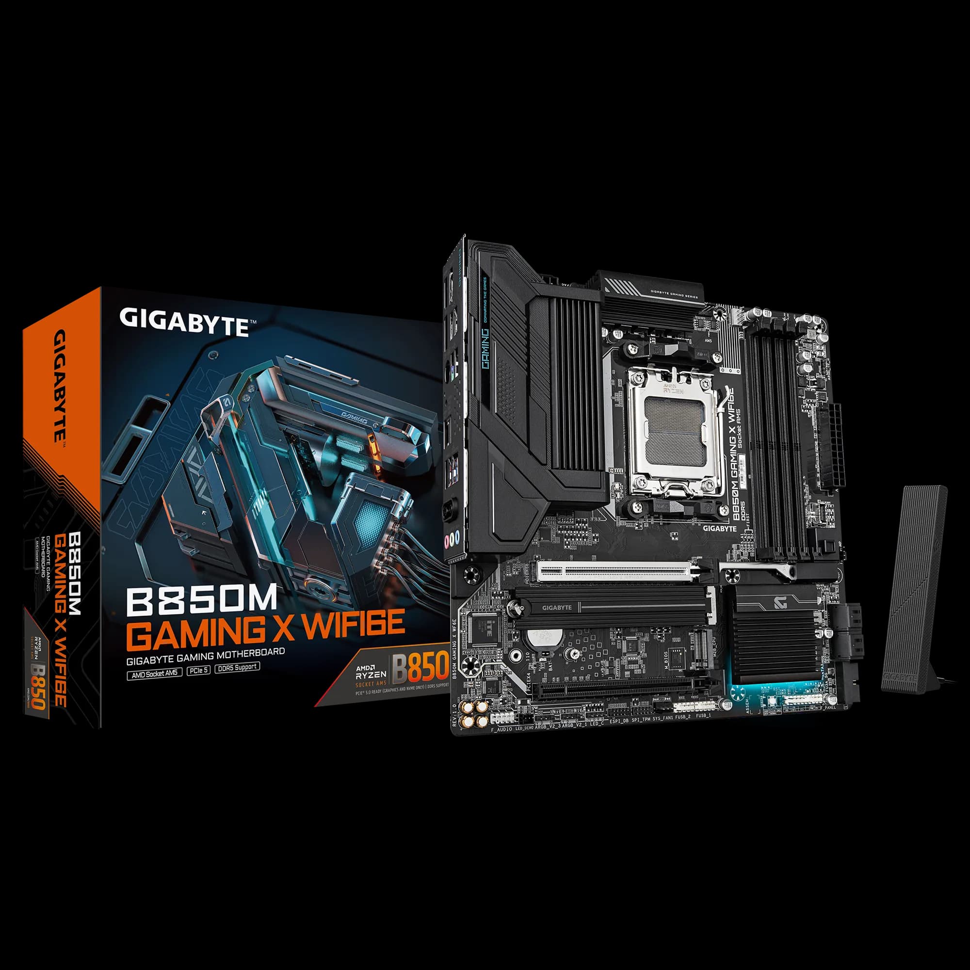 B850M GAMING X WIFI6E RYZEN MOTHERBOARD