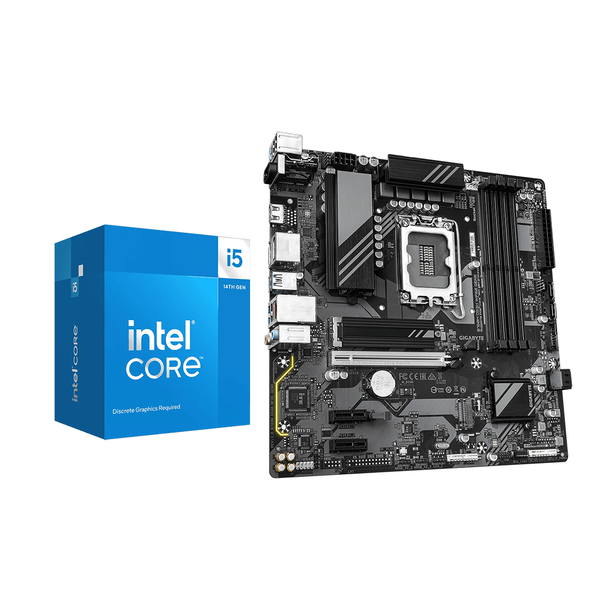“14400F&B760″INTEL BUNDLE