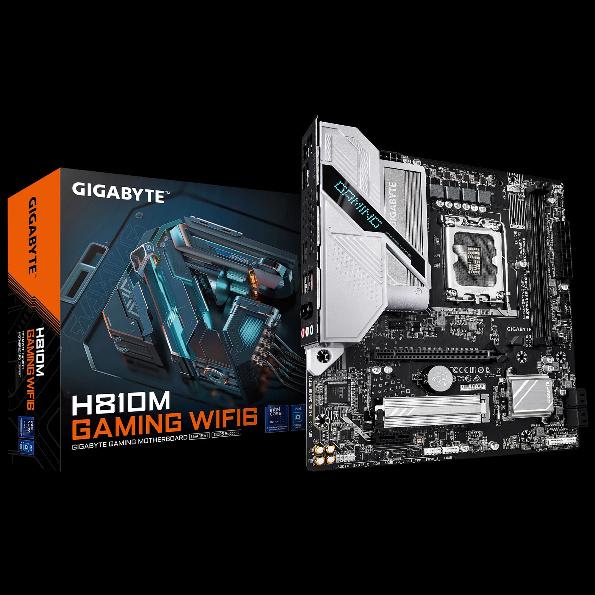 H810M GAMING WIFI6 GIGABYTE INTEL MOTHERBOARD