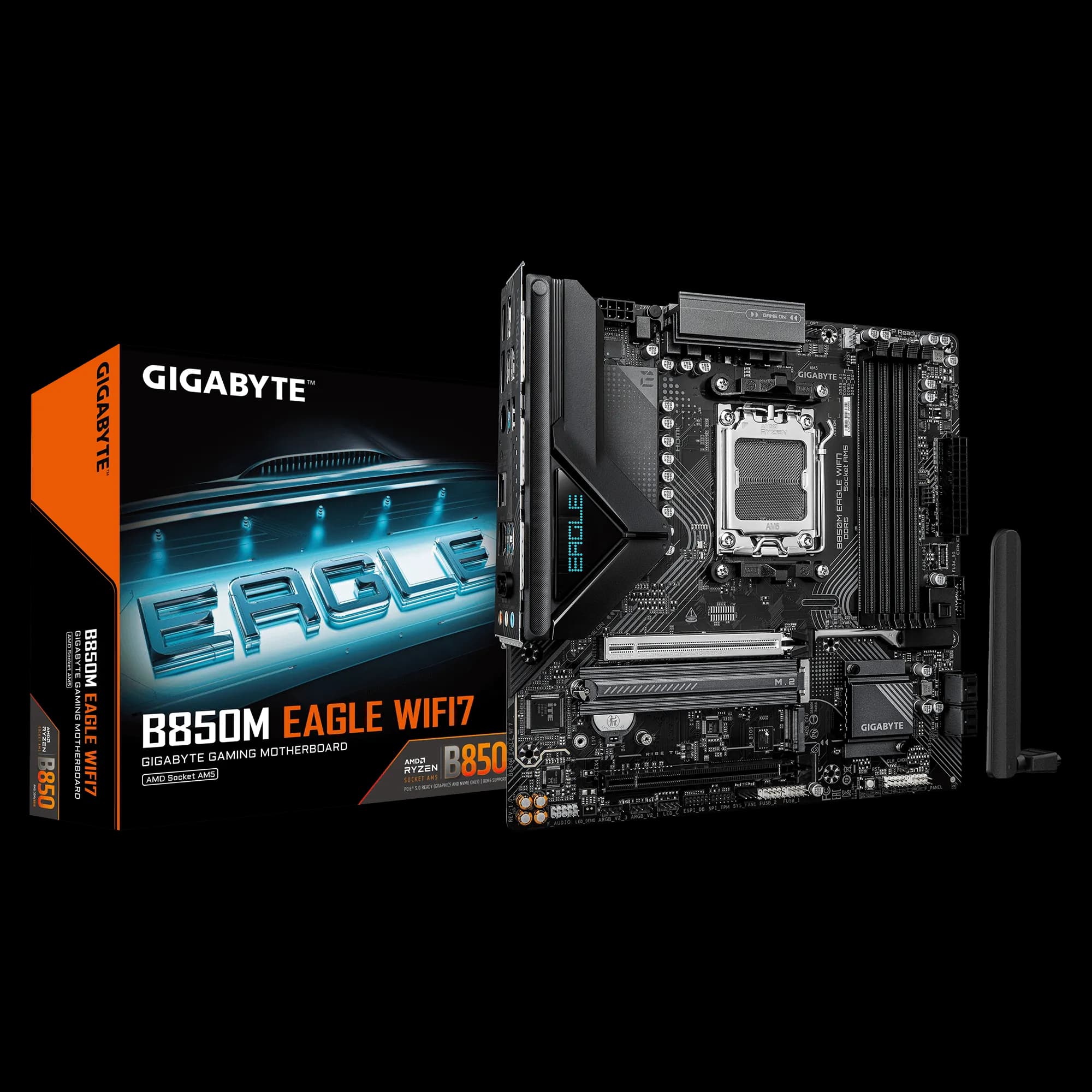 B850M EAGLE WIFI7 RYZEN MOTHERBOARD