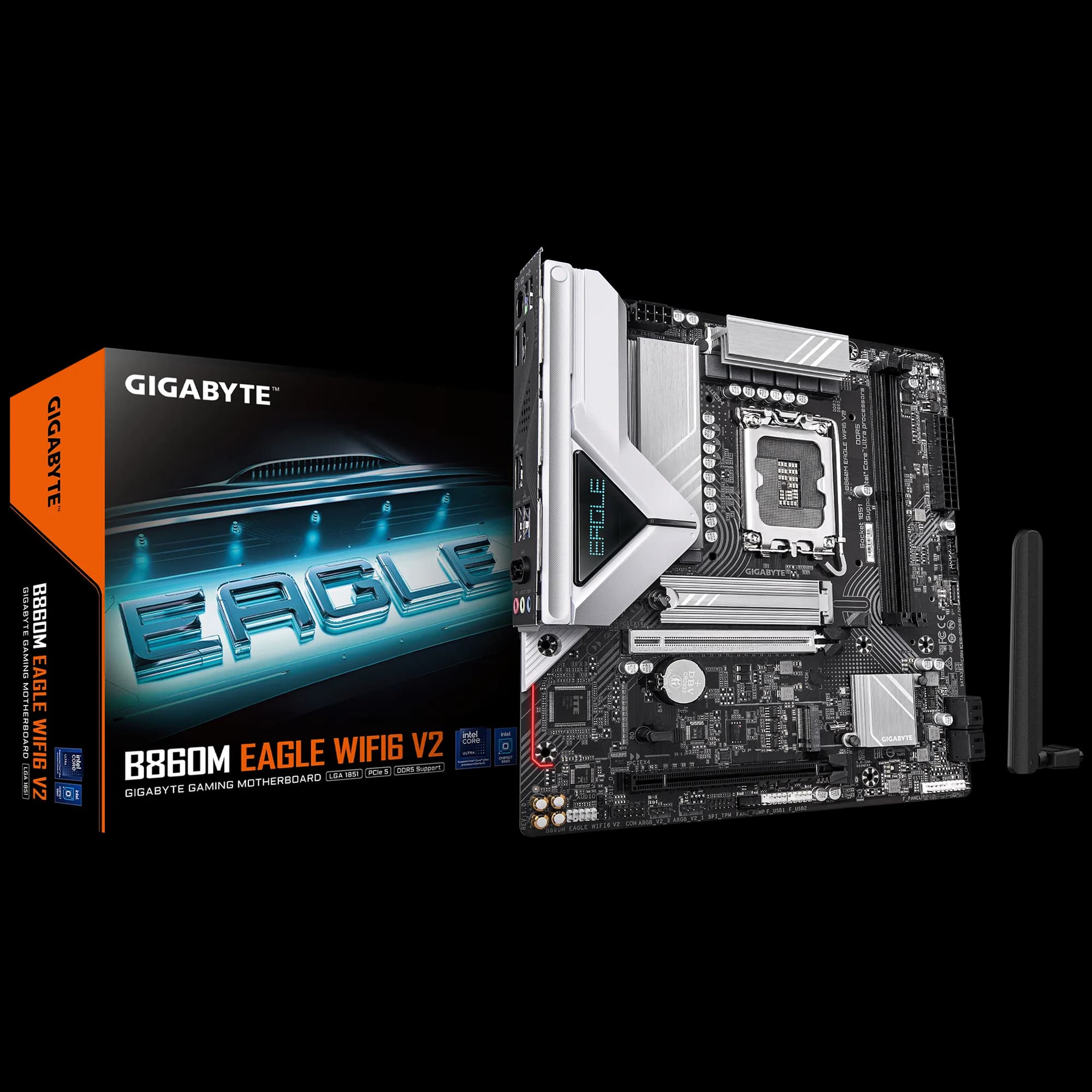 B860M EAGLE WIFI6 V2 INTEL MOTHERBOARD