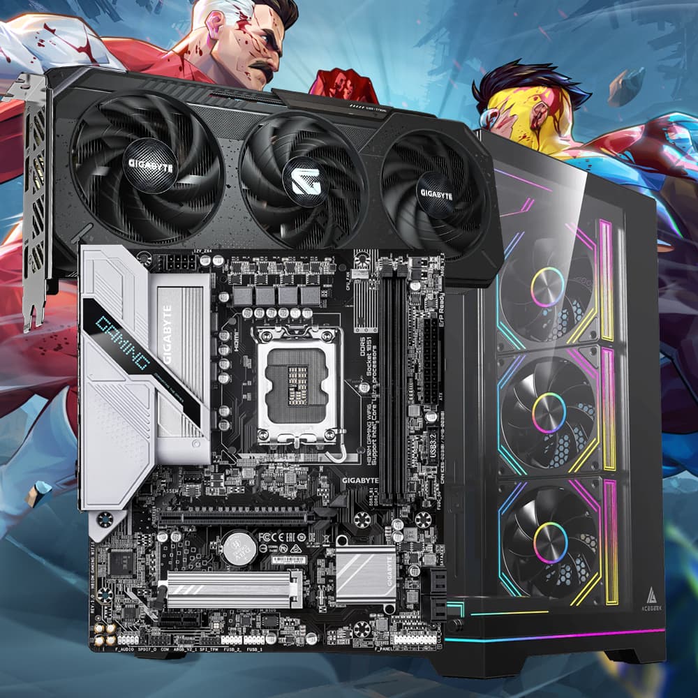 “9060 XT 16G/225/H810″RTX GAMING PC