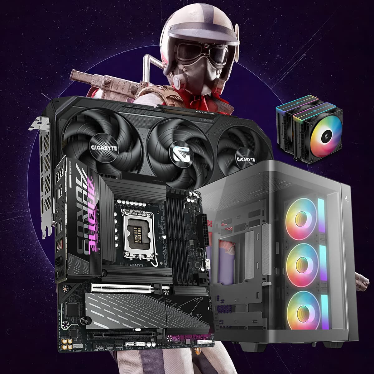 “9070XT 16G/250K PLUS/B860”RX GAMING PC