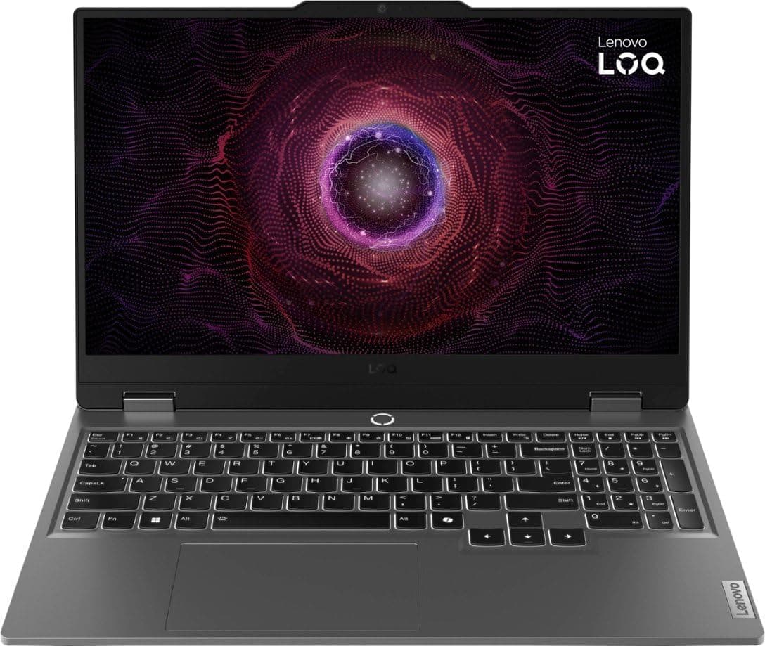 Lenovo LOQ 15IRX9 83DV008PED Core i7-13650HX 16GB RAM 512GB SSD RTX 4050 6GB 15.6″ FHD 144Hz G-SYNC DOS Luna Grey 2 Years Warranty