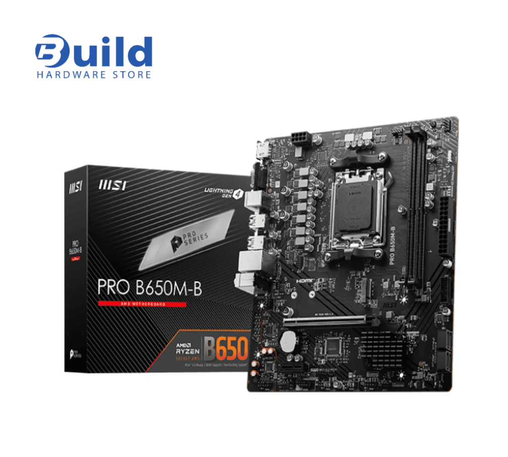 لوحة أم ام اس اي PRO B650M-B (AMD AM5, DDR5, PCIe 4.0, Micro-ATX)