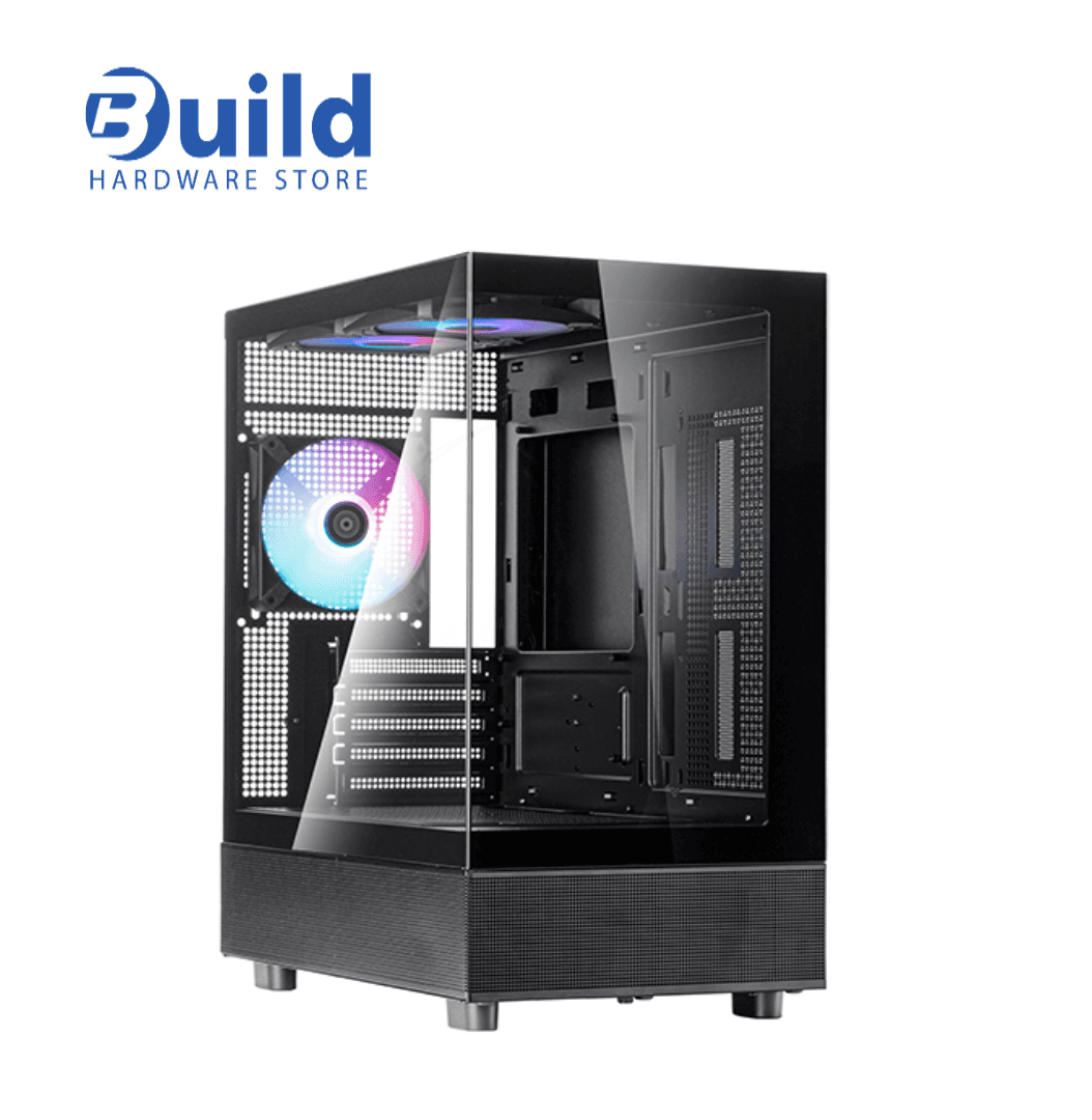 SilverStone LD04 Case – Premium Micro-ATX Chassis (only build)
