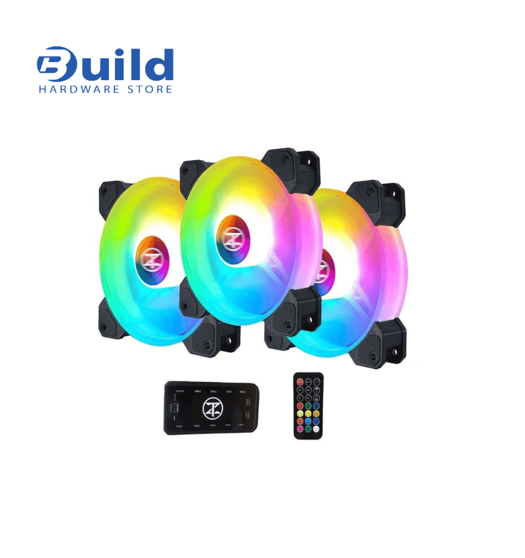 TechnoZone F3000 120mm RGB Case Fan – High-Performance Cooling