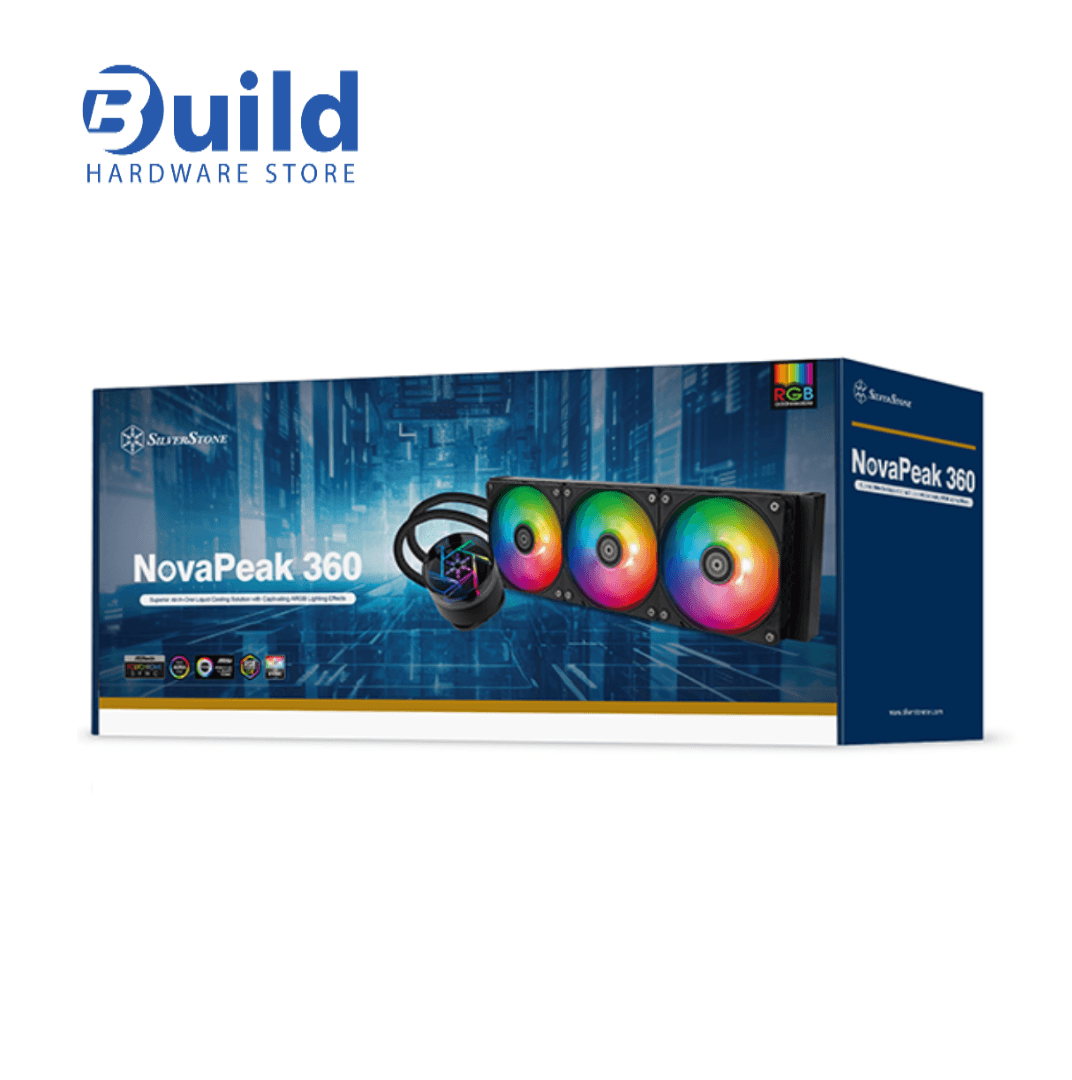 Silver Store NP 360 CPU Cooler – 360mm Liquid Cooling, ARGB