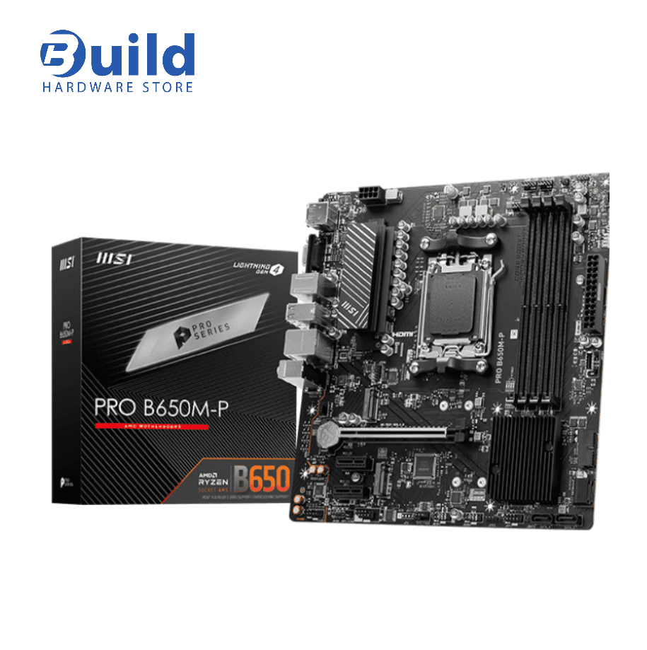 MSI PRO B650M-P Motherboard – AMD AM5, DDR5
