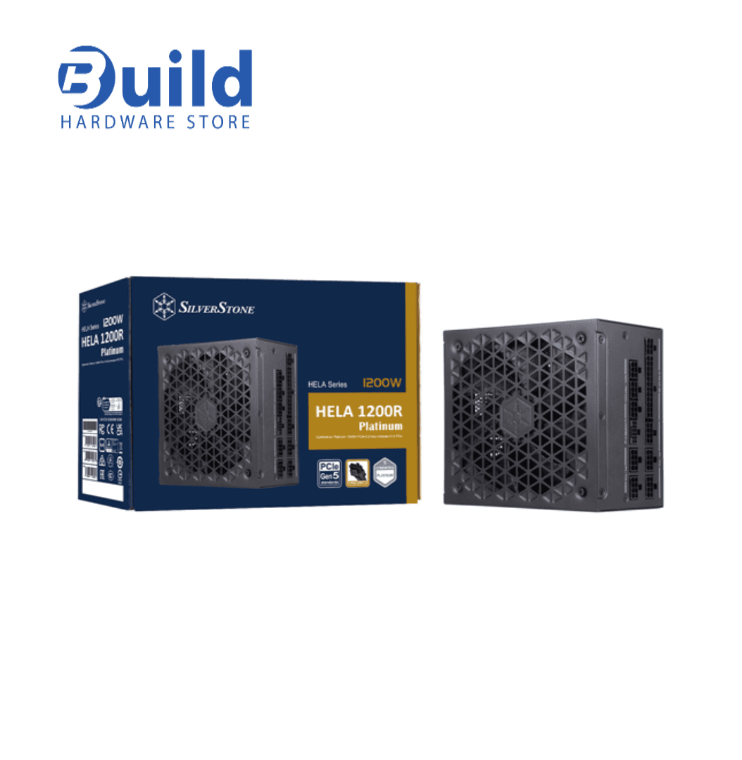 SilverStone 1200W PSU – Full Modular, 80 PLUS Platinum.
