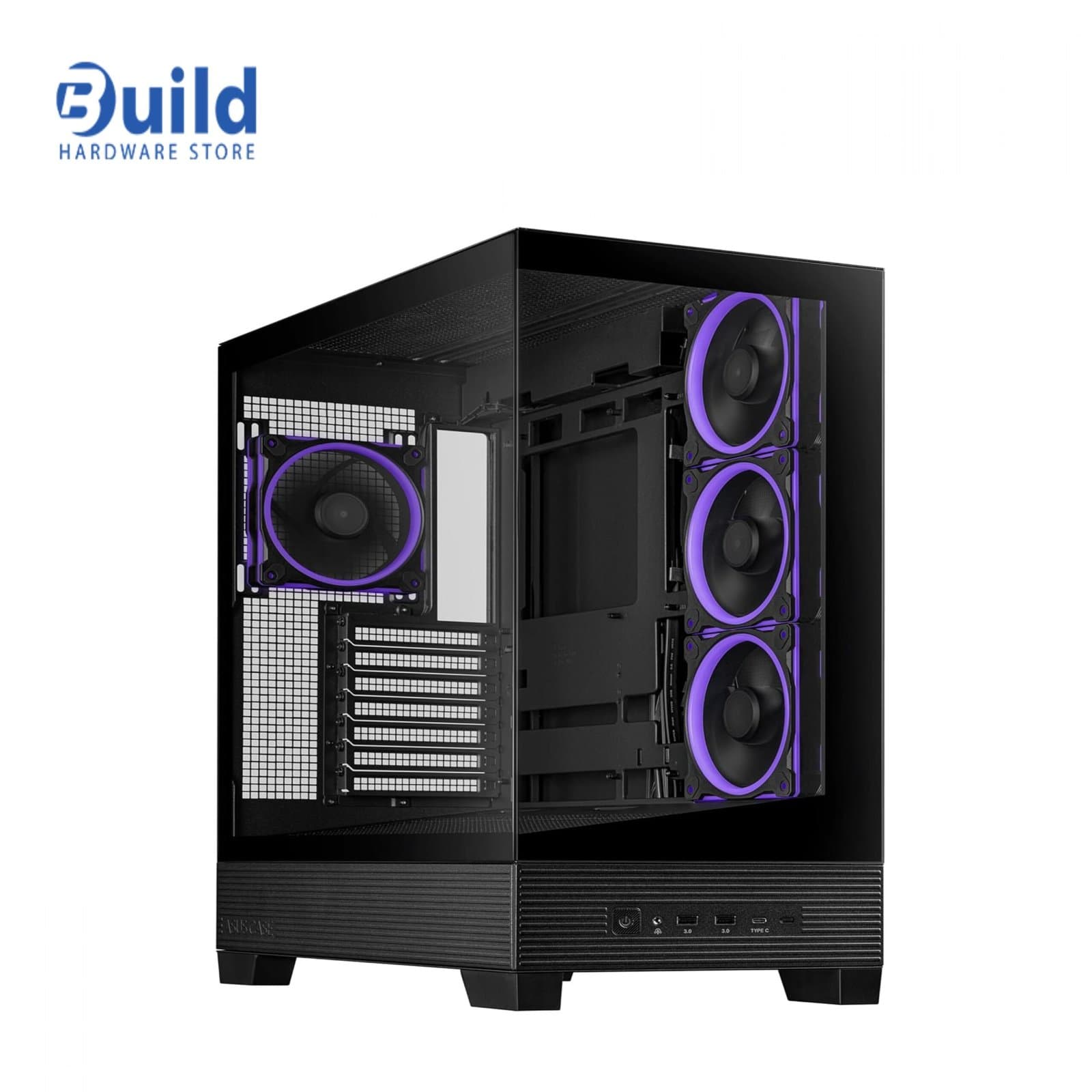 ASUS A31 PLUS TG ARGB Case – Dual Glass, ARGB Fans, 360mm Radiator (only build))
