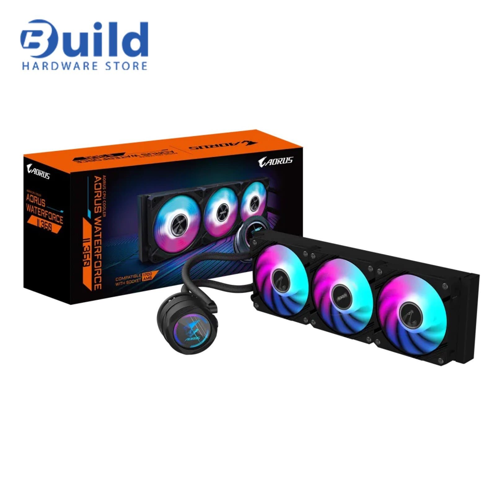 AORUS 360 WATER FORCE CPU Cooler – Premium Liquid Cooling Solution