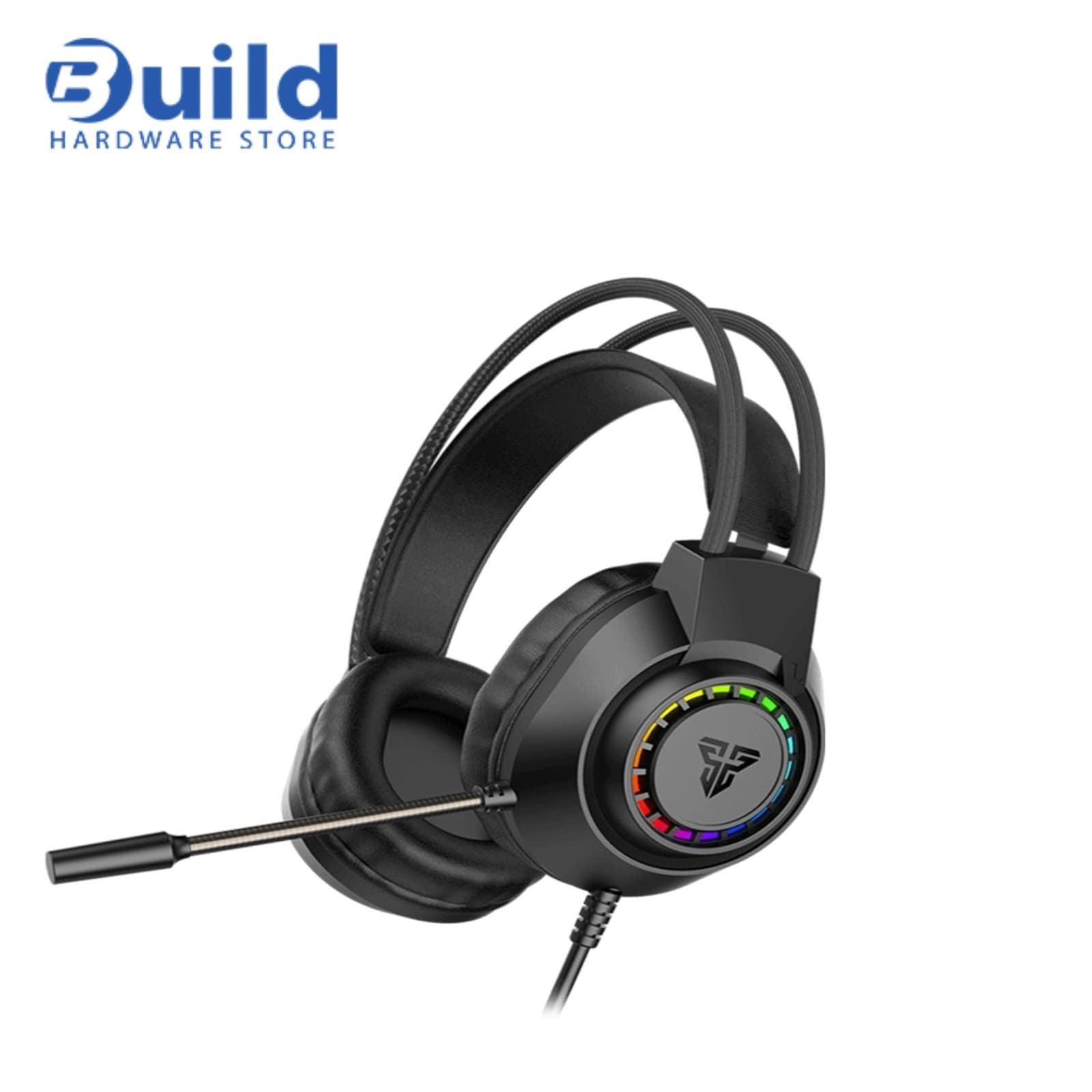 FANTECH HQ55 Black Headphones – Stereo Sound