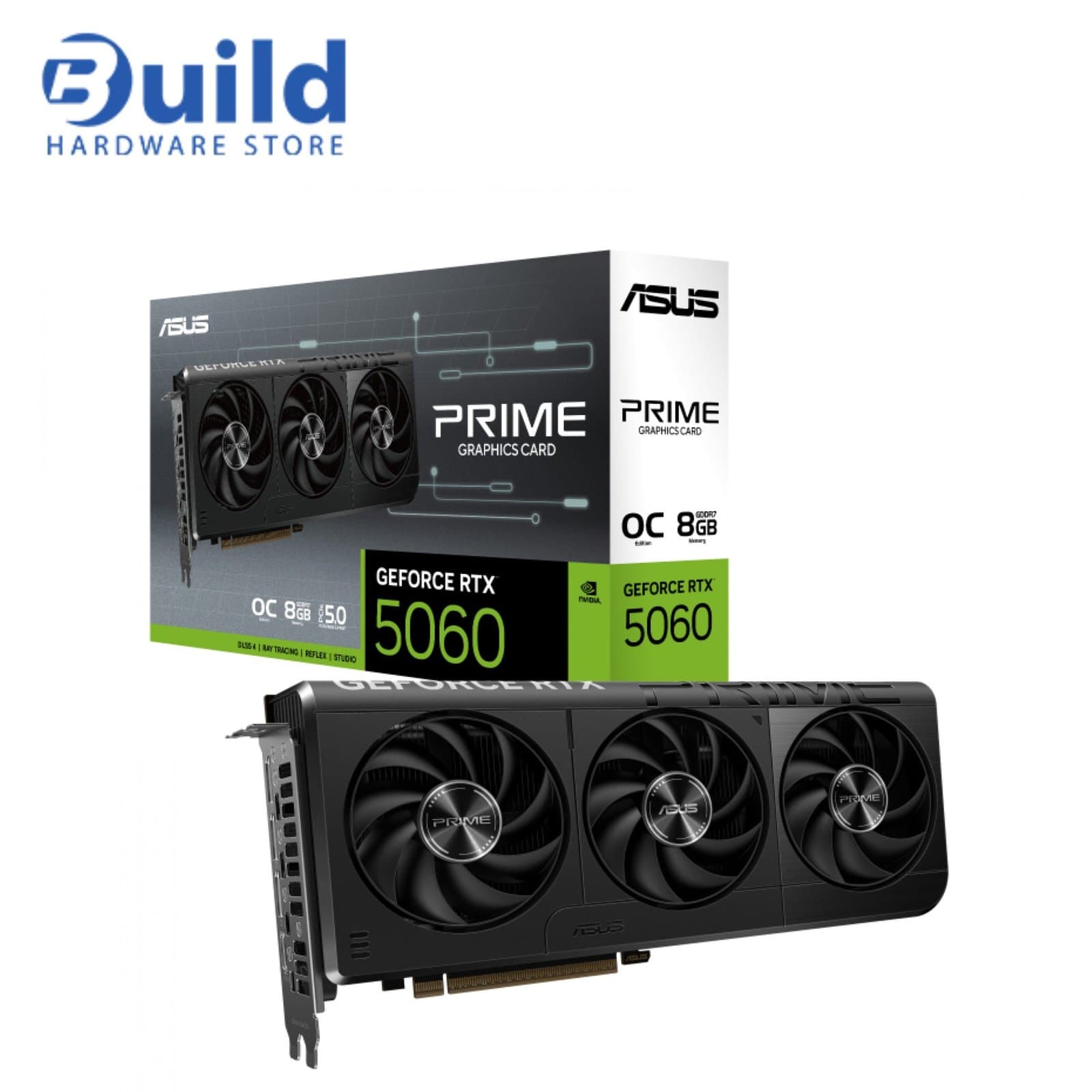 ASUS Prime GeForce RTX 5060 – Reliable Power for Gaming
