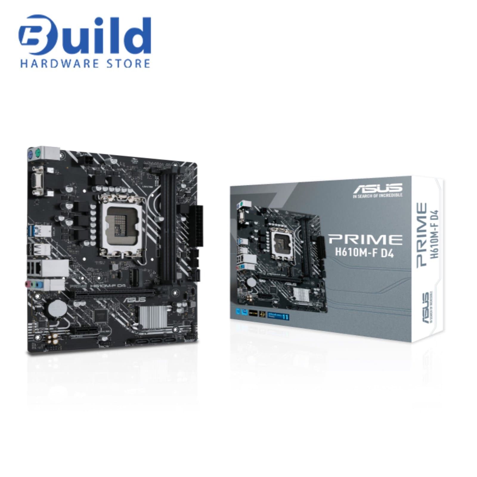 ASUS H610M-F – Intel LGA1700 Micro-ATX Motherboard