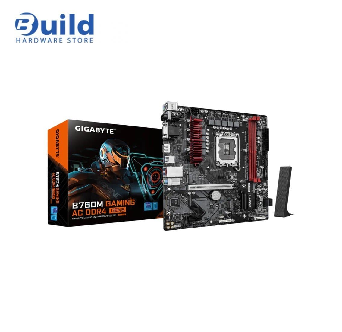 B760M Gaming AC Motherboard DDR4 Gen5