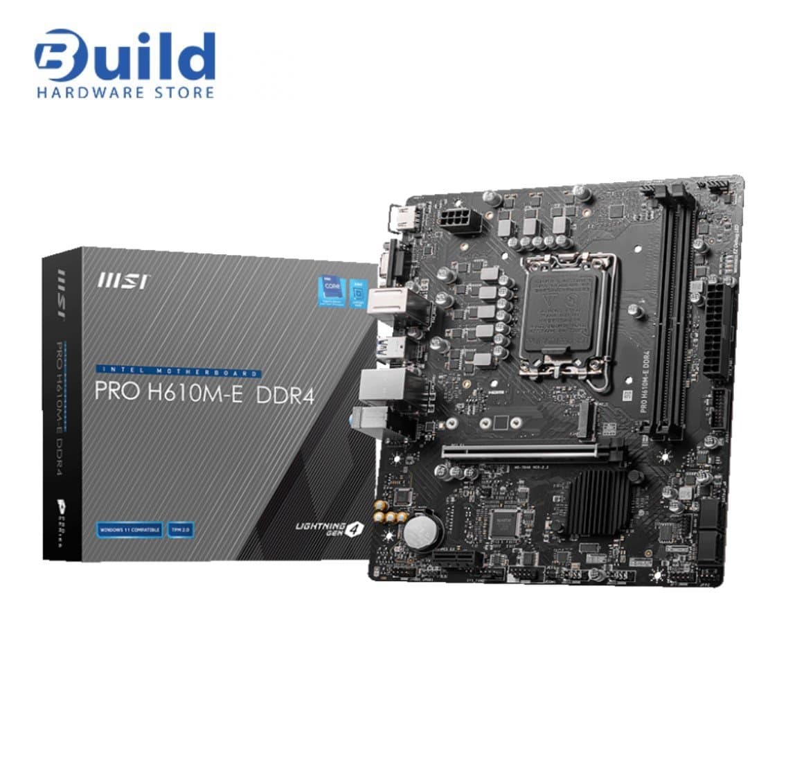 MSI PRO H610M-E Socket LGA 1700 Motherboard