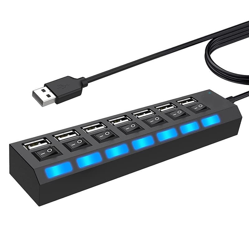 Hub USB Lava 7Port Switch USB2