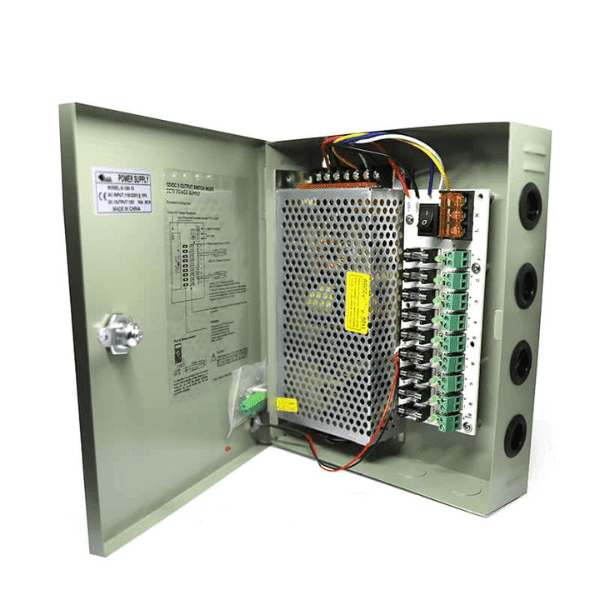 Power Supply Securit LAVA 10A 9CH BOX