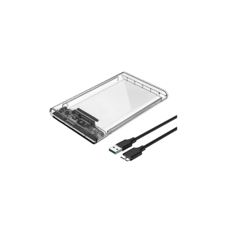 Mobile Rack HDD USB.3 transperant transparent