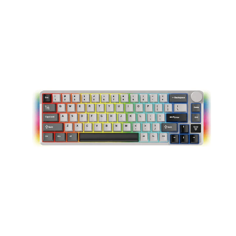 كيبورد Fantech ميكانيكي ATOM PRO MK919 رمادي لاسلكي