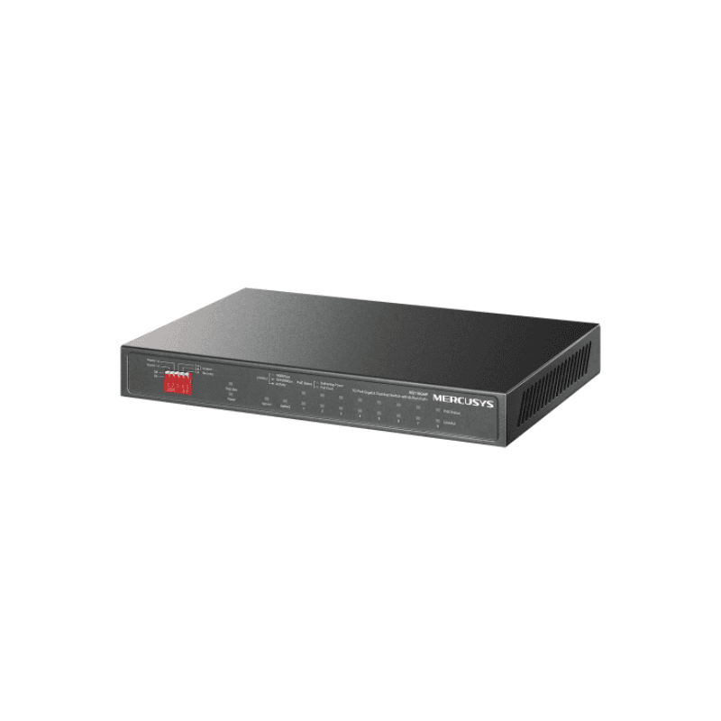 Mercusys Switch MS110GMP 10 Port Gigabit with 8 Port PoE