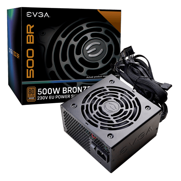 EVGA 500 BR, 80+ BRONZE 500W