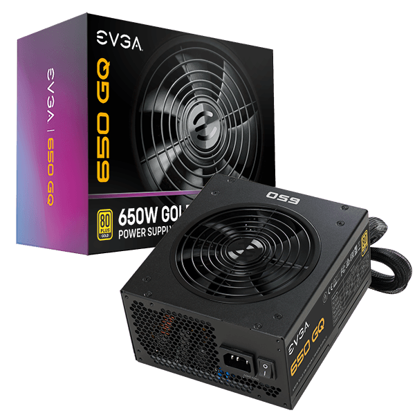 EVGA 650 GQ, 80+ GOLD 650W