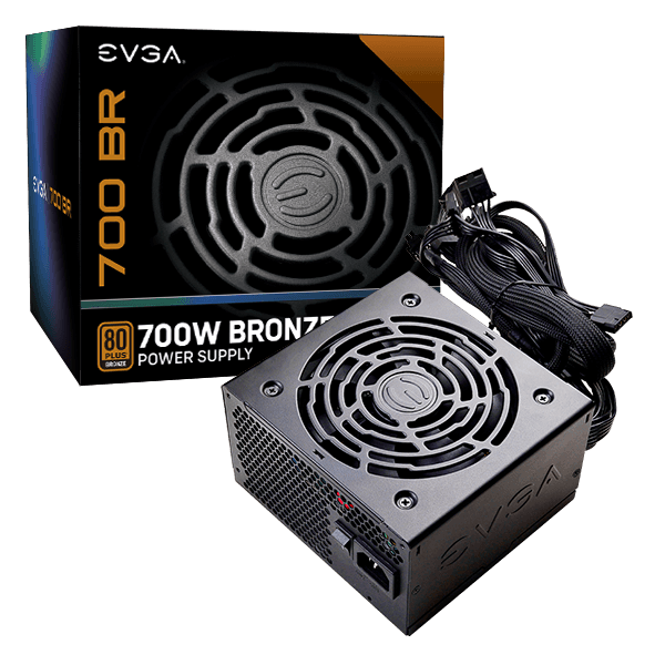مزود طاقة EVGA 700 BR, 80+ BRONZE 700W