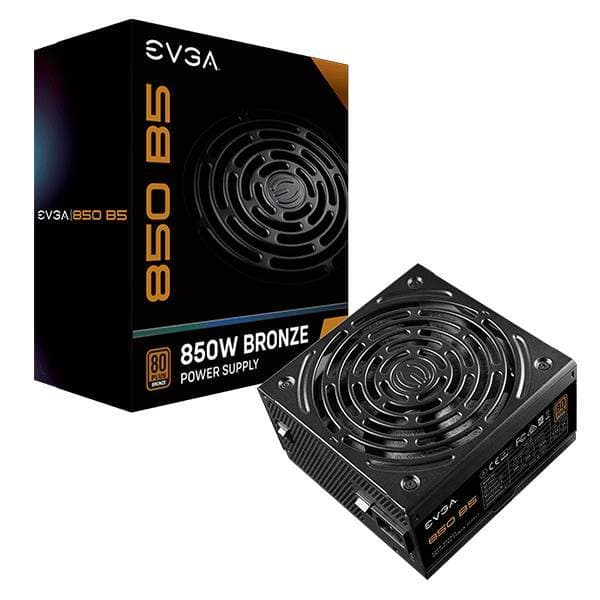 EVGA 850 B5, 80 Plus BRONZE 850W, Fully Modular, EVGA ECO Mode