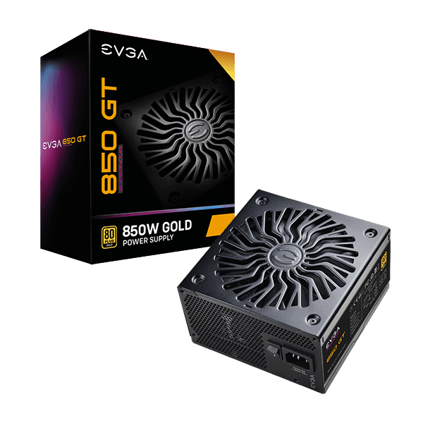 EVGA SuperNOVA 850 GT, 80 Plus Gold 850W, Fully Modular