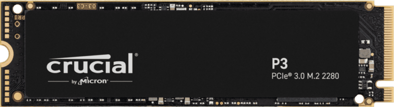 Crucial_SSD Storage-500GB NVMe ” M2 P3