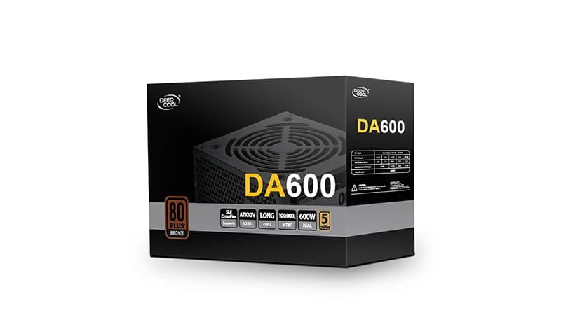 Deepcool DA600 80 PLUS Bronze PSU