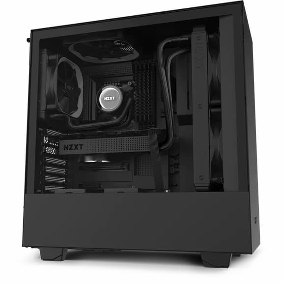 NZXT H510 Tempered Glass Mid-Tower Case Matte Black