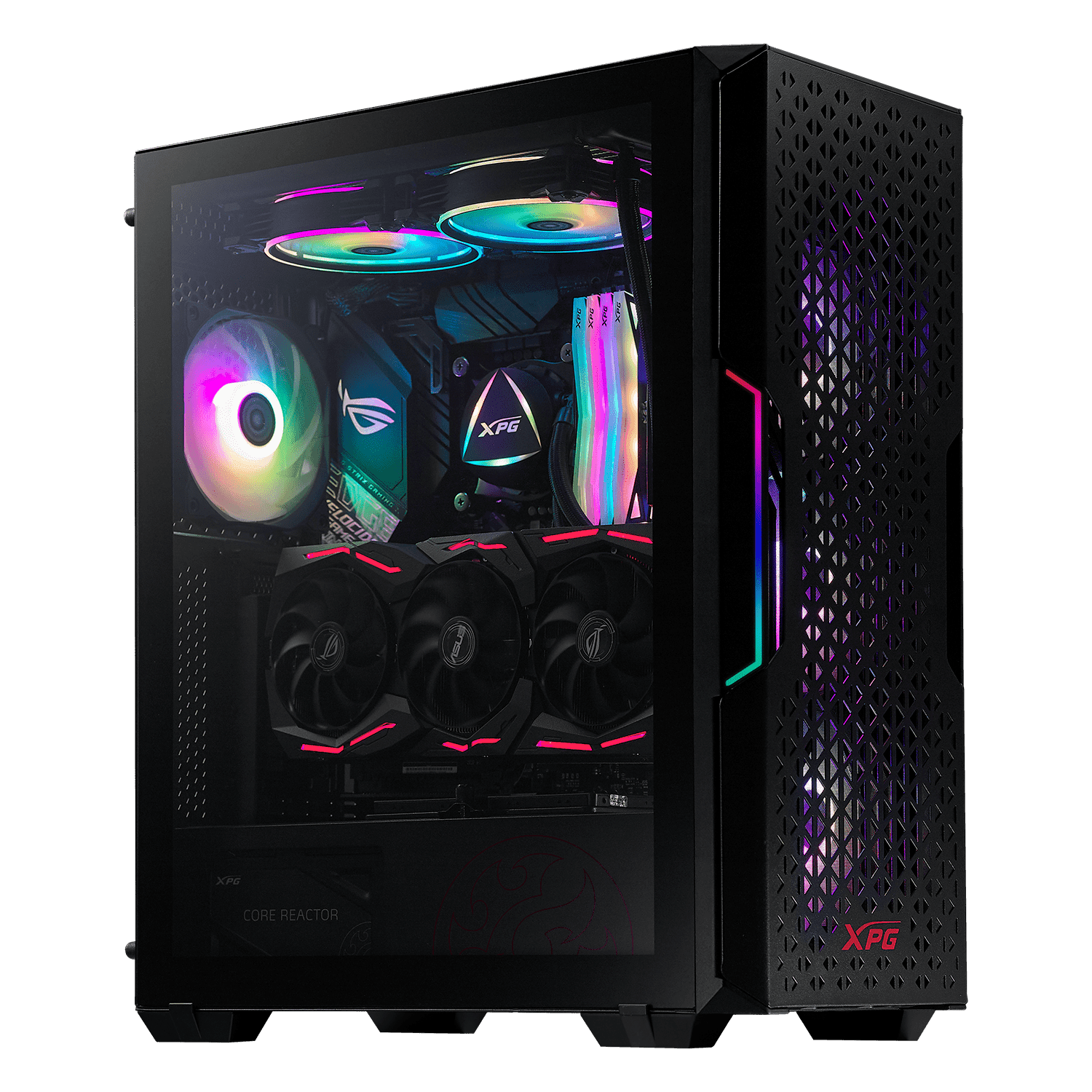 XPG STARKER Mid Tower Chassis + PSU 600W