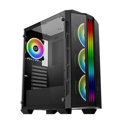 Xigmatek Triple X RGB Mid Tower Case