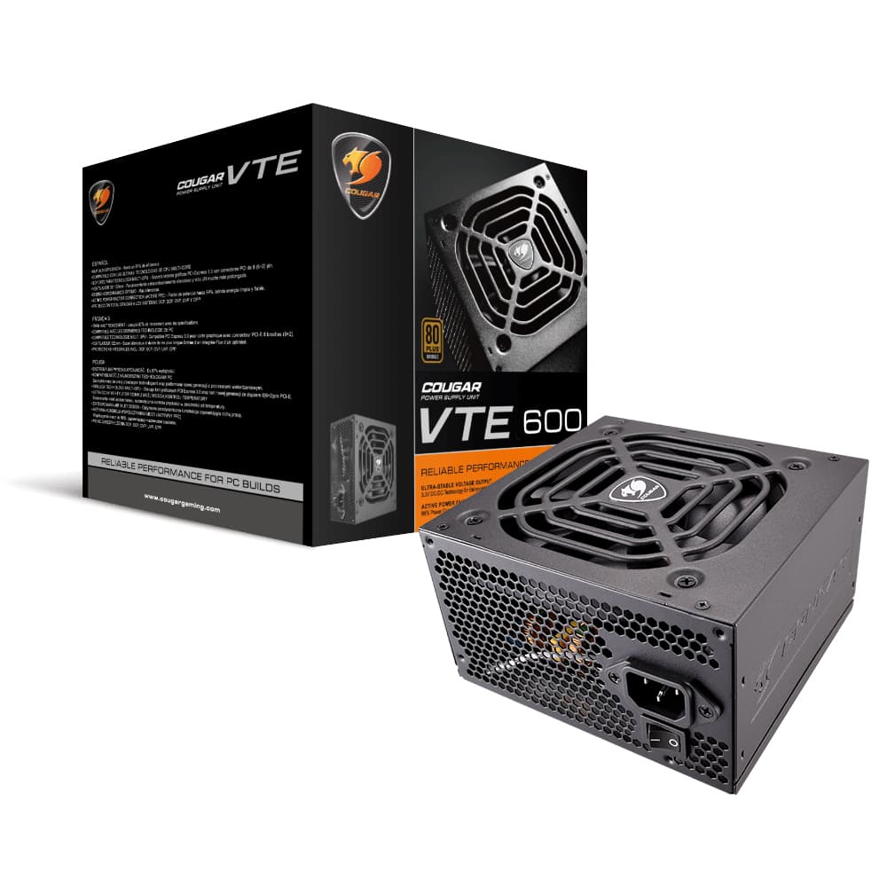 باور سبلاي كوجر VTE600 600W 80 Plus Bronze