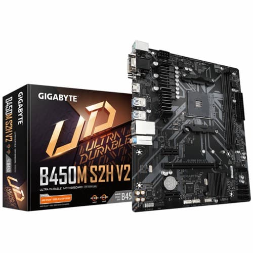 Gigabyte B450M S2H V2 Socket AM4 Motherboard (rev. 1.0)