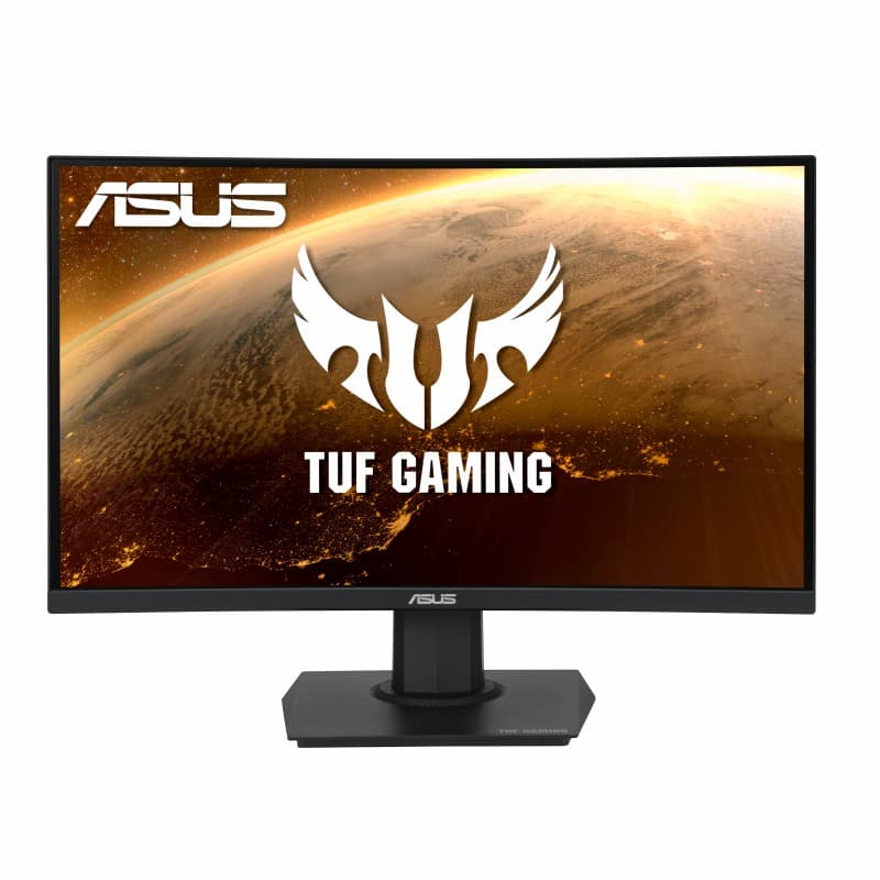 ASUS TUF Gaming VG24VQE Curved Gaming Monitor – 23.6 inch Full HD (1920 x 1080), 165Hz, ELMB, FreeSync™ Premium, 1ms (MPRT)