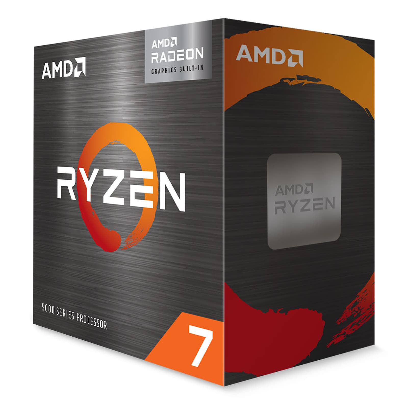 معالج اي ام دي Ryzen 7 5700G – 8 أنوية 16 مسار للكمبيوتر المكتبي مع كرت شاشة راديون
