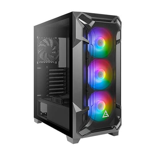 Case Antec DF600 FLUX 5Fan(3*120M ARGB) (2*120M)+PSU Antec Atom B650 (Bronze Certified)
