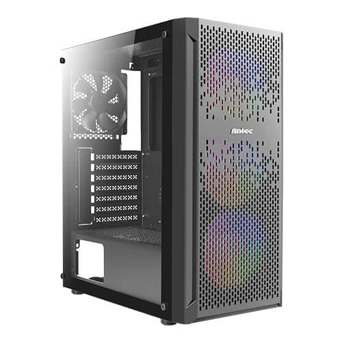 Case Antec NX290 4Fan(3*120M ARGB) (1*120M)Normal+PSU Antec Atom B650 (Bronze Certified)