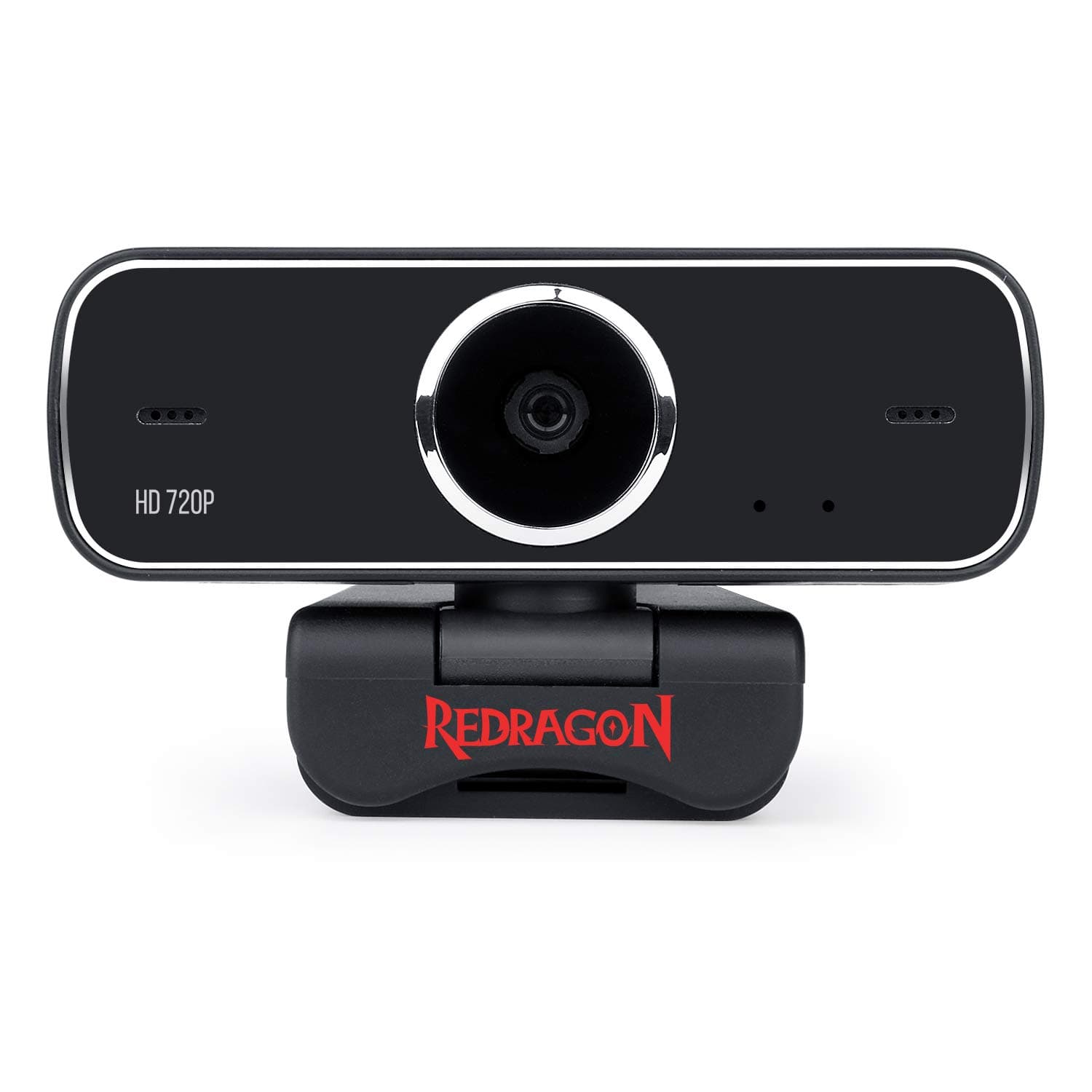Redragon Webcam With Built-In Dual Microphone, Black – GW600