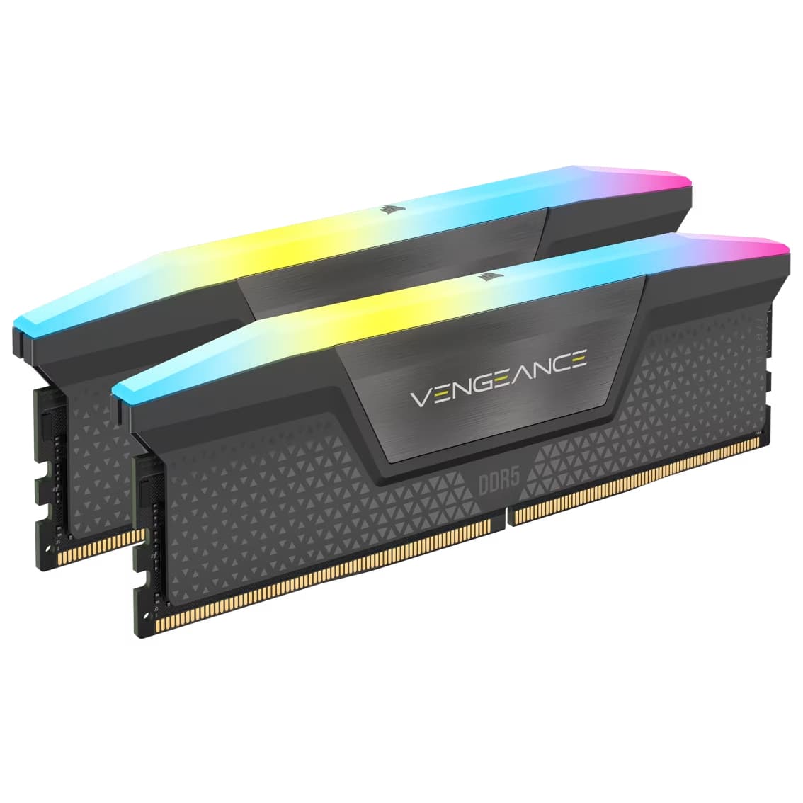 VENGEANCE® RGB 64GB (2x32GB) DDR5 DRAM 6000MT/s CL30 AMD EXPO & Intel XMP Memory Kit