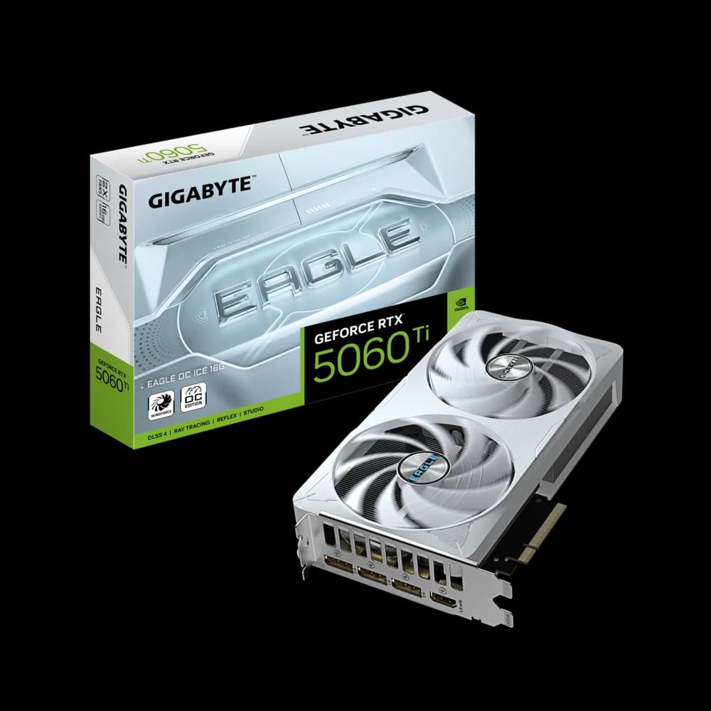 GIGABYTE GeForce RTX™ 5060 Ti EAGLE OC ICE 16G