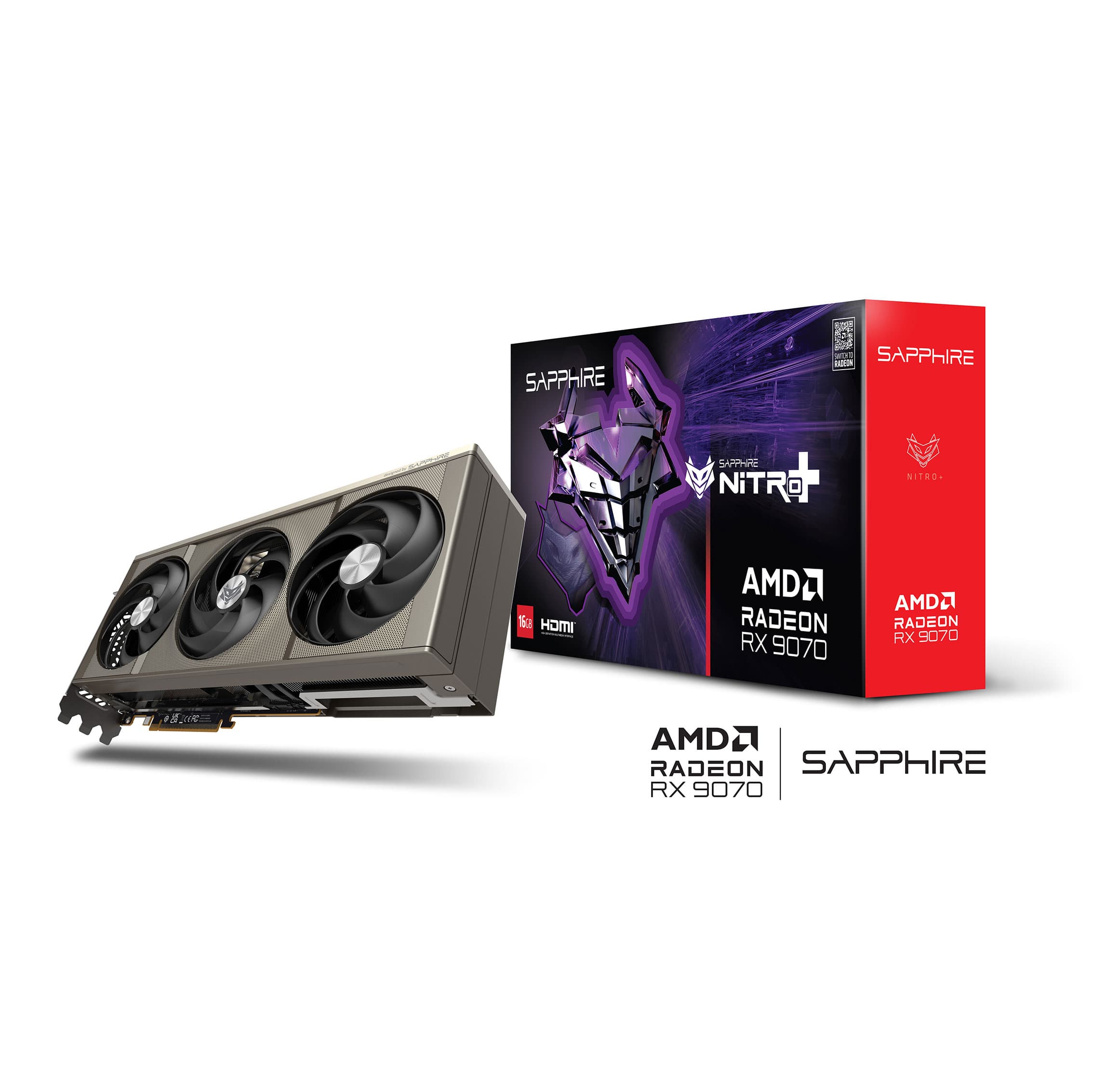 Sapphire NITRO+ AMD Radeon™ RX 9070 GPU 16GB